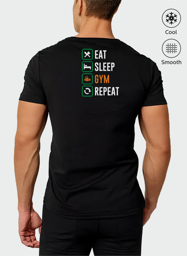 GYMDesing Art Baskılı Oversize Tişört 3 gym siyah 05E arka scaled - GYMDesing Art Baskılı Oversize Tişört