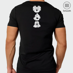 Mickey Mouse Baskılı Oversize Tişört - Görsel 4