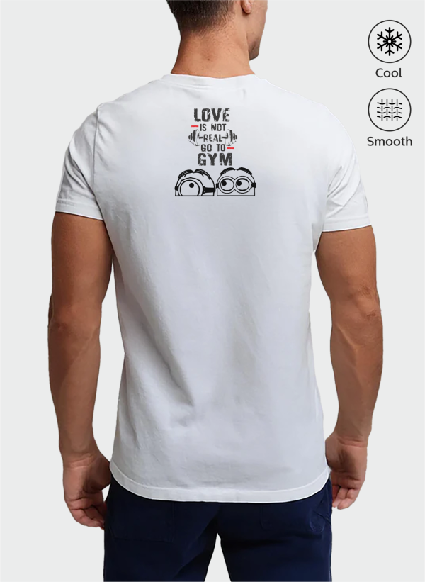 minion beyaz 04 arka scaled - Minnions Baskılı Oversize Tişört