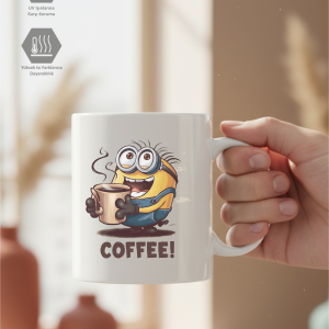 ANASAYFA 43 Minion Baskılı Kupa Bardak