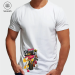 pembepanter beyaz 02 scaled - Pembe Panter Baskılı Oversize Tişört