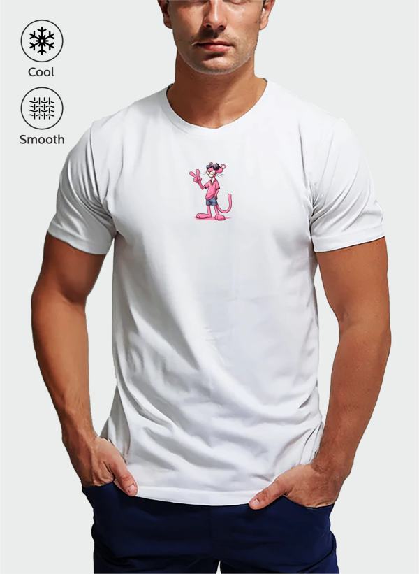 Pembe Panter Baskılı Oversize Tişört 2 pembepanter beyaz 03 scaled - Pembe Panter Baskılı Oversize Tişört