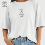 snoopy beyaz 04 scaled - Snoopy Baskılı Oversize Tişört