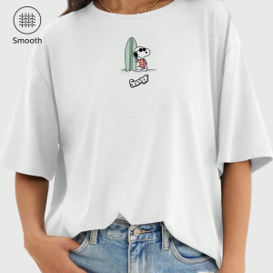 Snoopy Baskılı Oversize Tişört 9 Snoopy Baskılı Oversize Tişört - Görsel 3